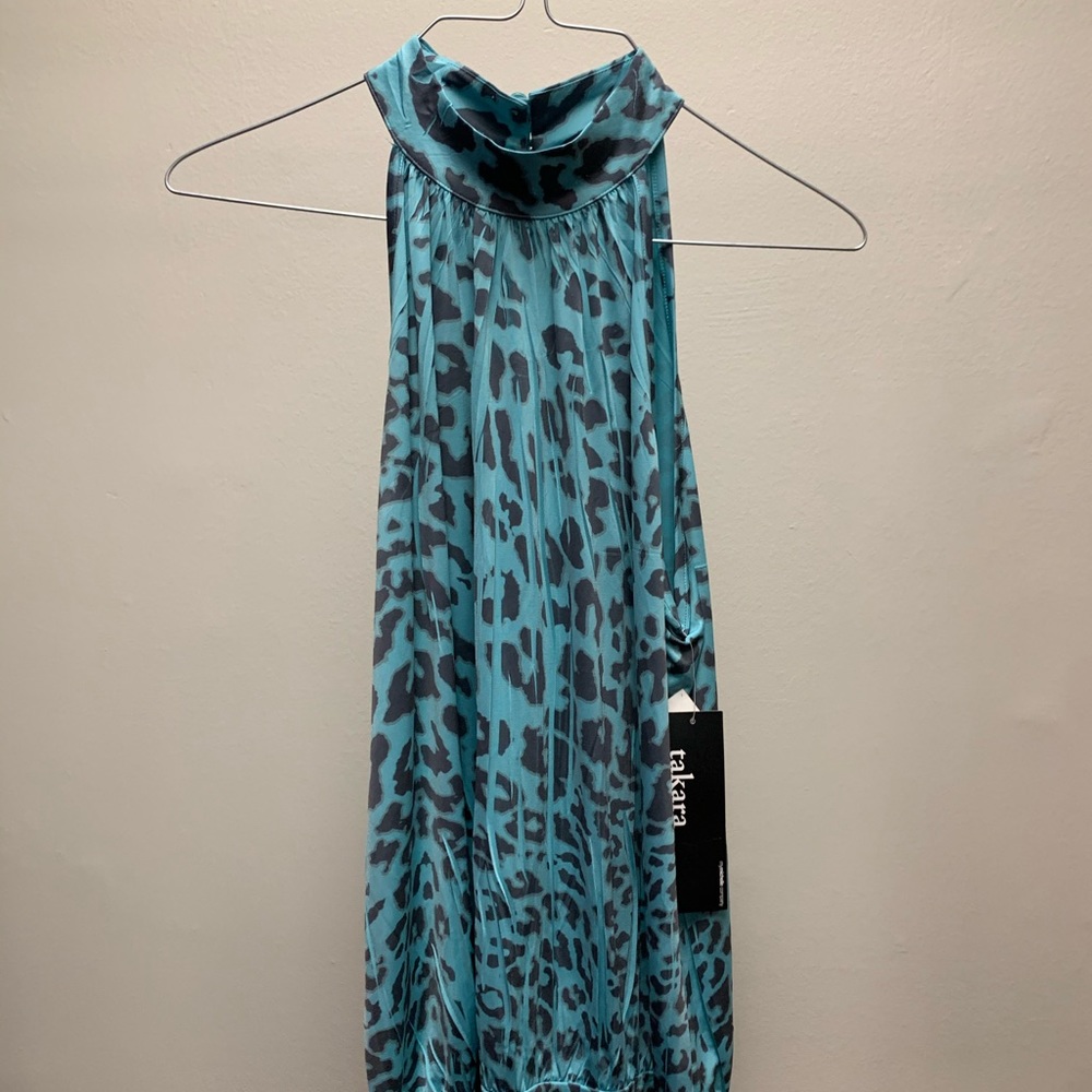 WILL ACCEPT MOST OFFERS Silk blue tank top